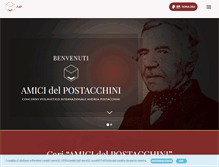 Tablet Screenshot of concorsopostacchini.it